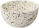 4 75" Bowl Off White Mid Century Modern Cement Handmade