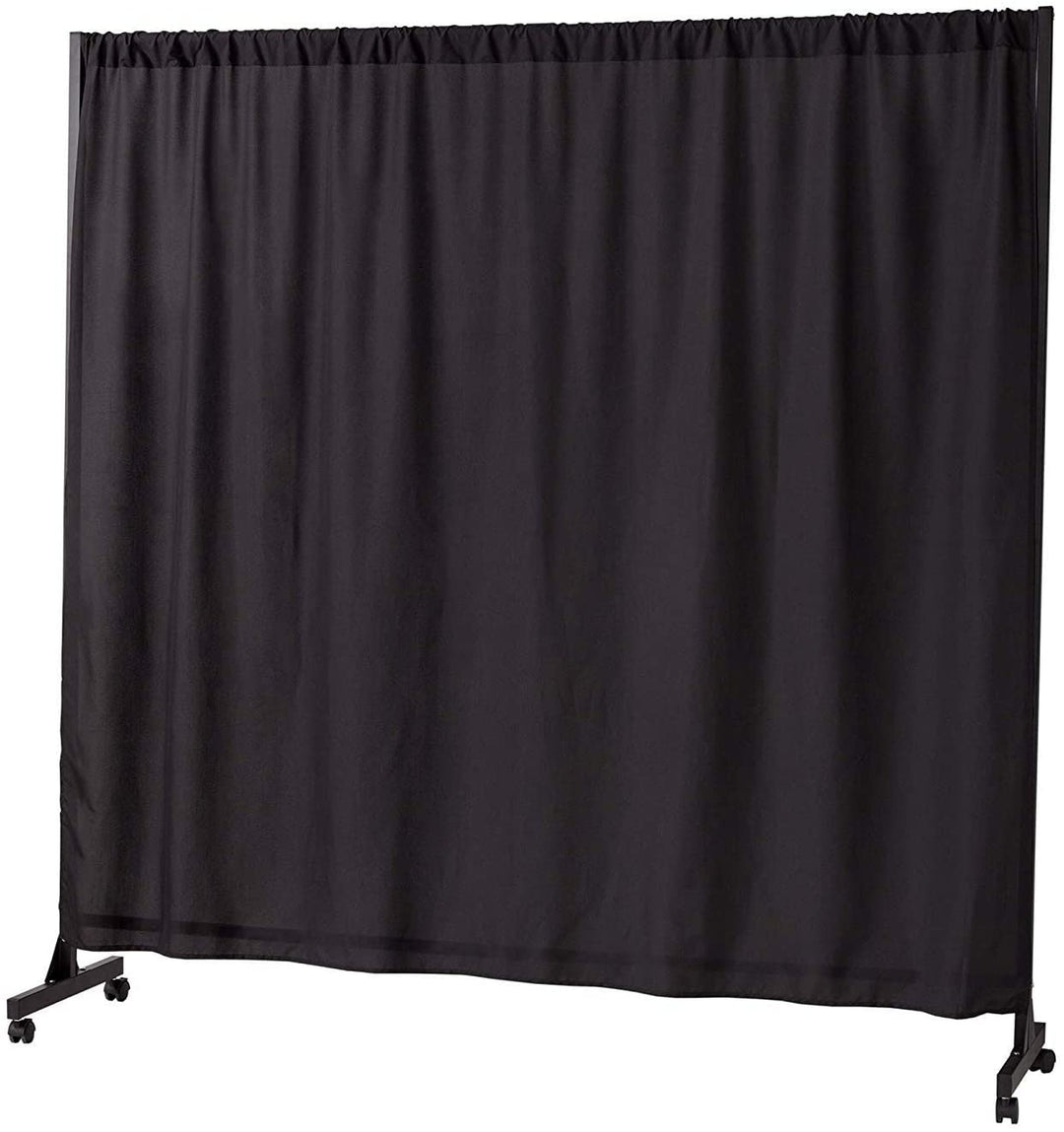 Don't Look at Me Expandable Privacy Room Divider Black Frame