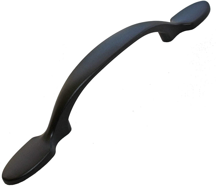 5 Pack 3 Center Matte Black Classic Pull Cabinet Handle