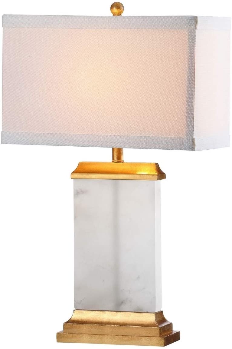 Lighting 26 inch Susannah Alabaster Led Table Lamp Modern