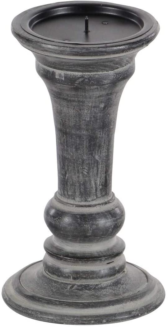 Crow Wood Candle Holder (Pack 3) Brown Farmhouse