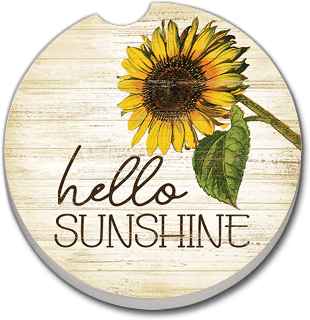 Car Coaster Hello Sunshine Set 2 2 5