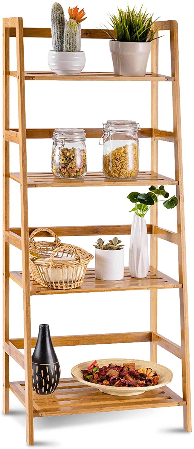 4 Shelf Multifunctional Plant Flower Display Stand Storage