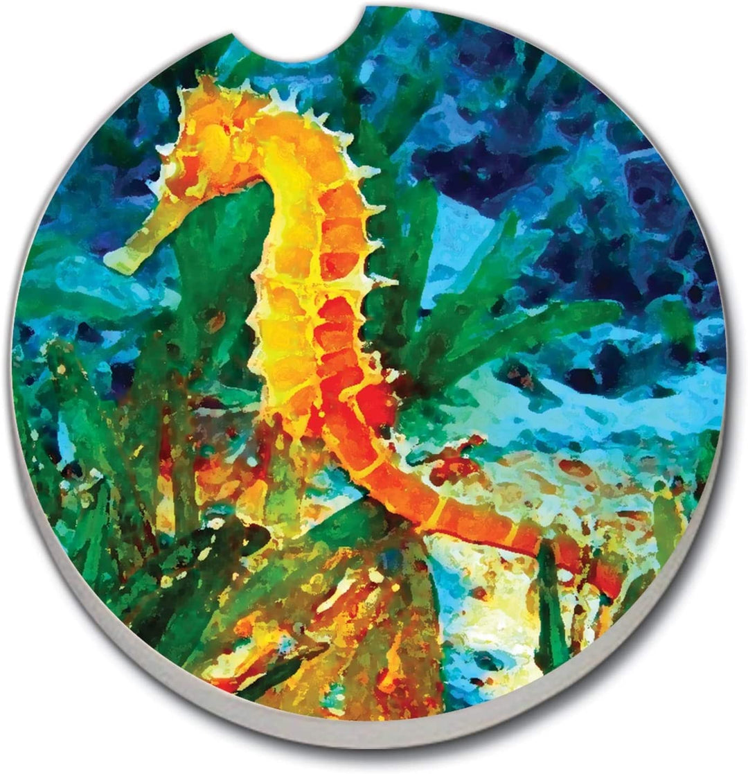 Car Coaster ful Seahorse Set 2 2 5