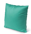Rich Teal Indoor|Outdoor Pillow by 18x18 Blue Modern Contemporary Polyester Removable Cover