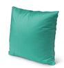 Rich Teal Indoor|Outdoor Pillow by 18x18 Blue Modern Contemporary Polyester Removable Cover