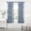 Tea Time China Blue 63 Inches Blackout Curtain Panel Pair 50x63 Paisley Modern Contemporary Polyester