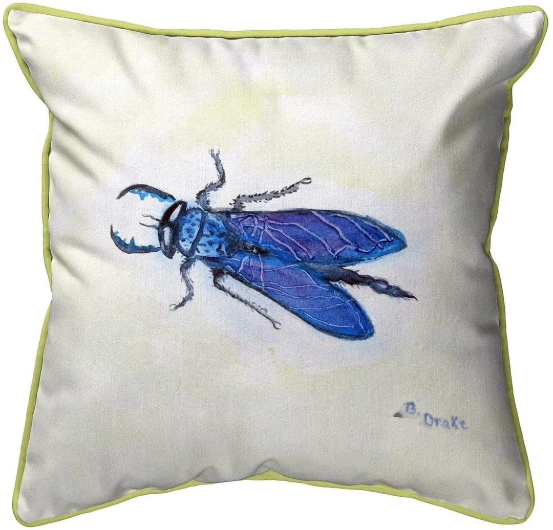 House Fly Small Pillow 12x12 Color Graphic Casual