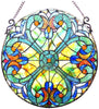 Tiffany Victorian Design Hanging Stained Glass Window Suncatcher Color Includes Hardware
