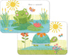 Unknown1 Wipe Clean Placemats Set 4 Kids Pond Life Color Rectangle Plastic