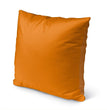 Orange Flame Indoor|Outdoor Pillow by 18x18 Orange Modern Contemporary Polyester Removable Cover