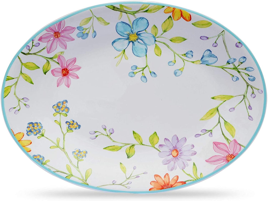 Euro 15" Oval Serving Platter 15 5 X 11 38 1 46 Color Pink