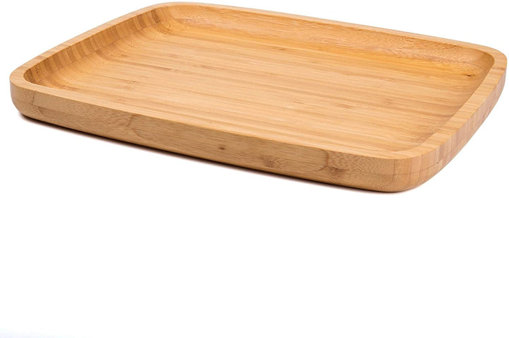 Bamboo Large Serving Tray Brown 1