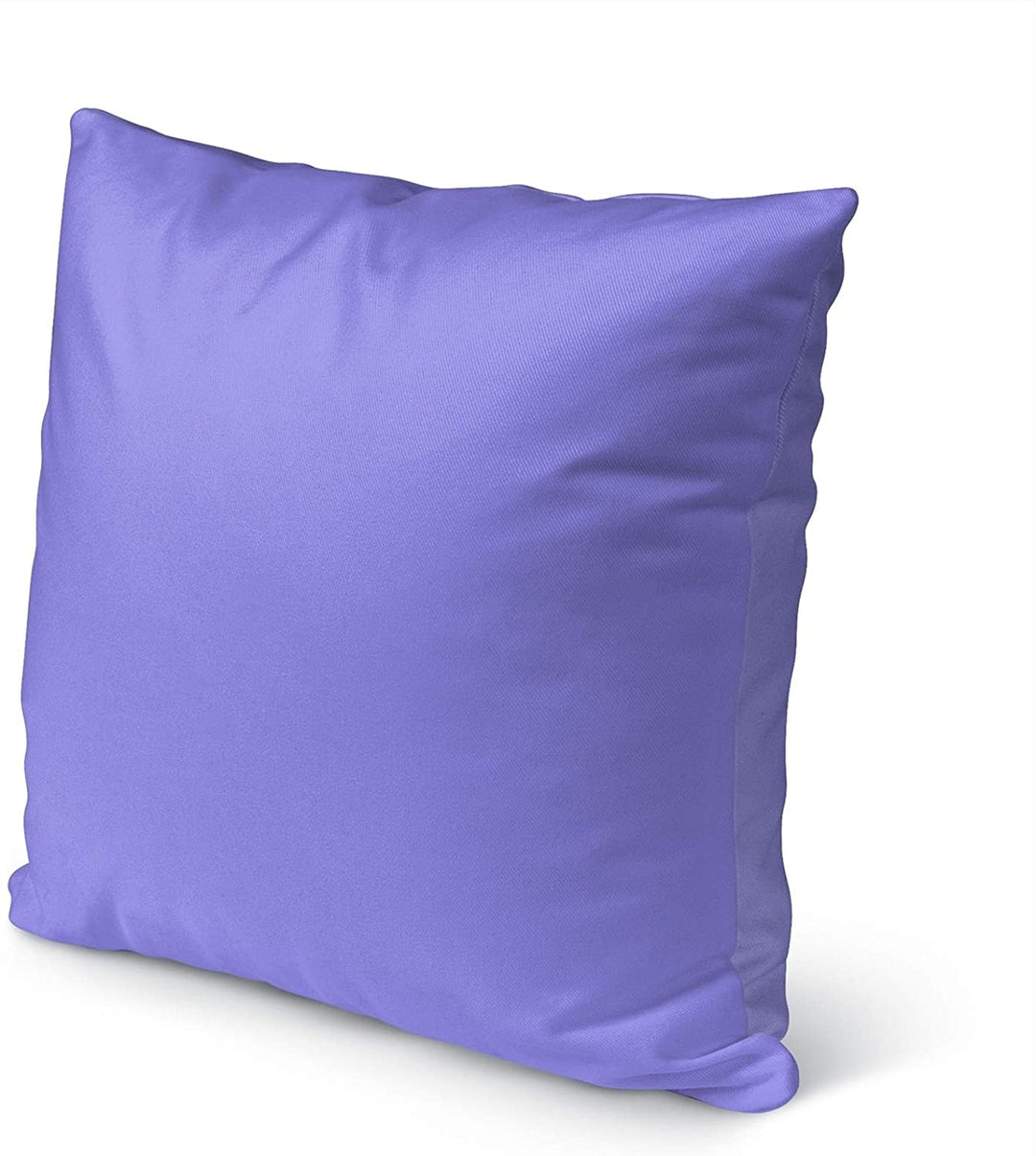 Purple Dream Indoor|Outdoor Pillow by 18x18 Purple Modern Contemporary Polyester Removable Cover