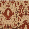 MISC Chenille Flatweave Rug (India) 2' X 3' Beige Geometric Wool Latex Free Handmade