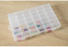 MISC Plastic Jewelry Box 3 Pack Clear Bead Storage Container Earrings Organizer