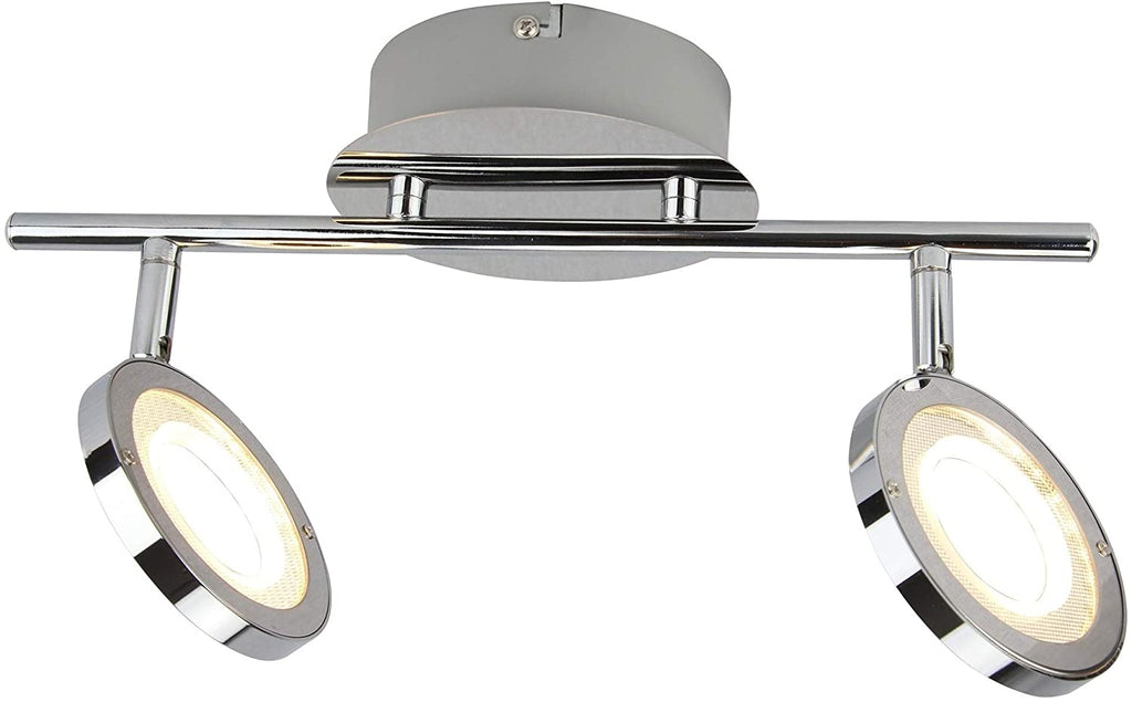 Led Flush Mount Ceiling Light 14" w X 7 25" h N/ Modern Contemporary Metal Bulbs Included