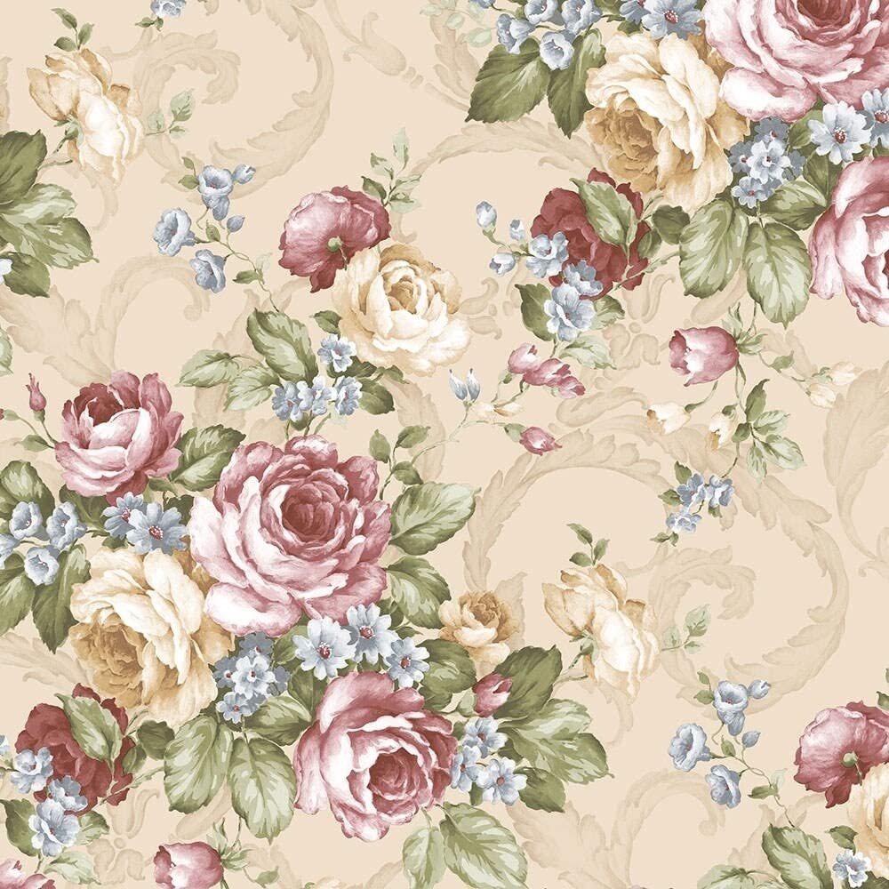 Grand Floral Wallpaper