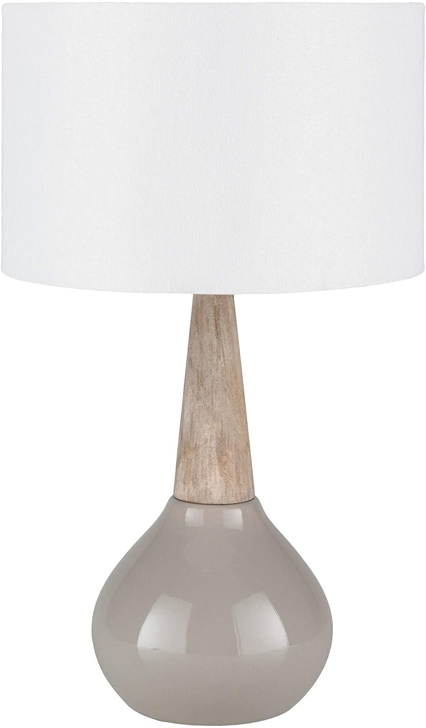 18 75 Gray Modern Table Lamp Grey Contemporary - Diamond Home USA