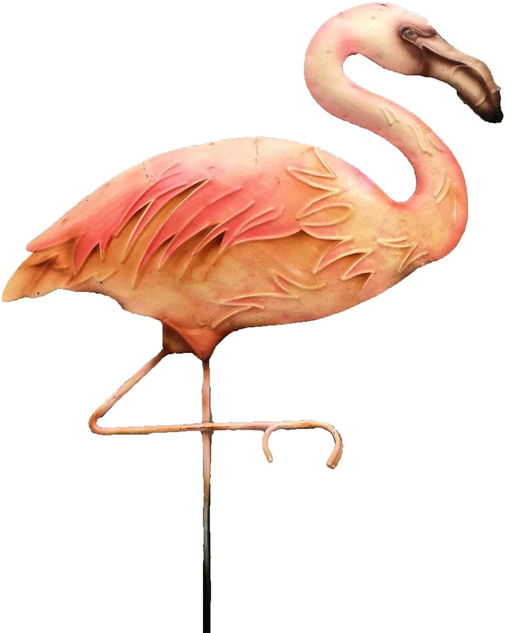 Handmade Flamingo Garden Decoration Pink Modern Contemporary Traditional Metal