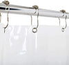 Unknown1 72"x72" 4 8g Clear Peva Shower Curtain Liner Magnets Peva
