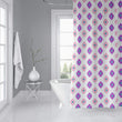 MISC Shower Curtain by 71x74 Purple Geometric Southwestern Polyester