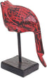 Wood Sculpture 'Red Duck' Indonesia Black Handmade