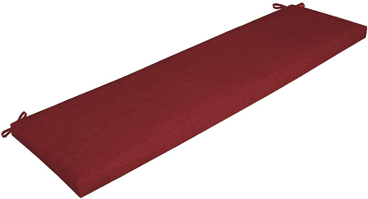 Ruby Texture Outdoor Bench Cushion d Solid Polyester Uv