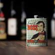 Boss Sauce Stainless Steel 8 Oz Flask Color