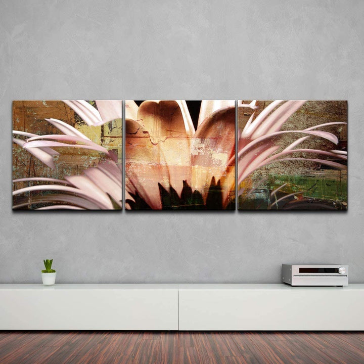 Oversized Abstract Canvas Wall Art (3 Piece) Modern