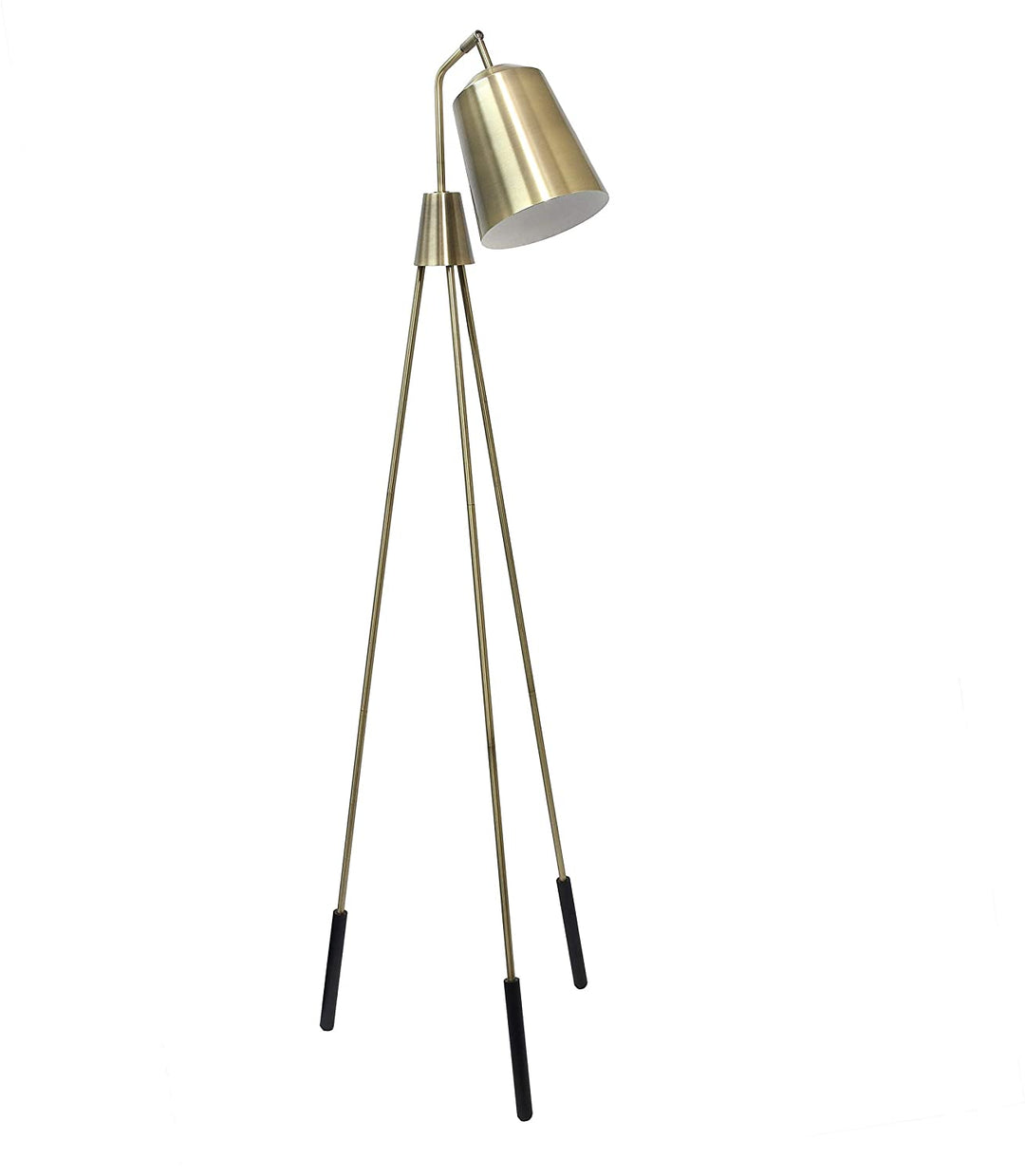 Home Industrial 1 Light Tripod Floor Lamp Interior White