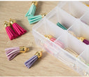 MISC Plastic Jewelry Box 3 Pack Clear Bead Storage Container Earrings Organizer