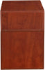 Unknown1 Storage Set 1 Full Cube/1 Half Cube Cherry Red Modern Contemporary Laminate Wood Finish