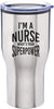 MISC Nurse What's Your Superpower Engraved 28 Oz Stainless Steel Tumbler Lid