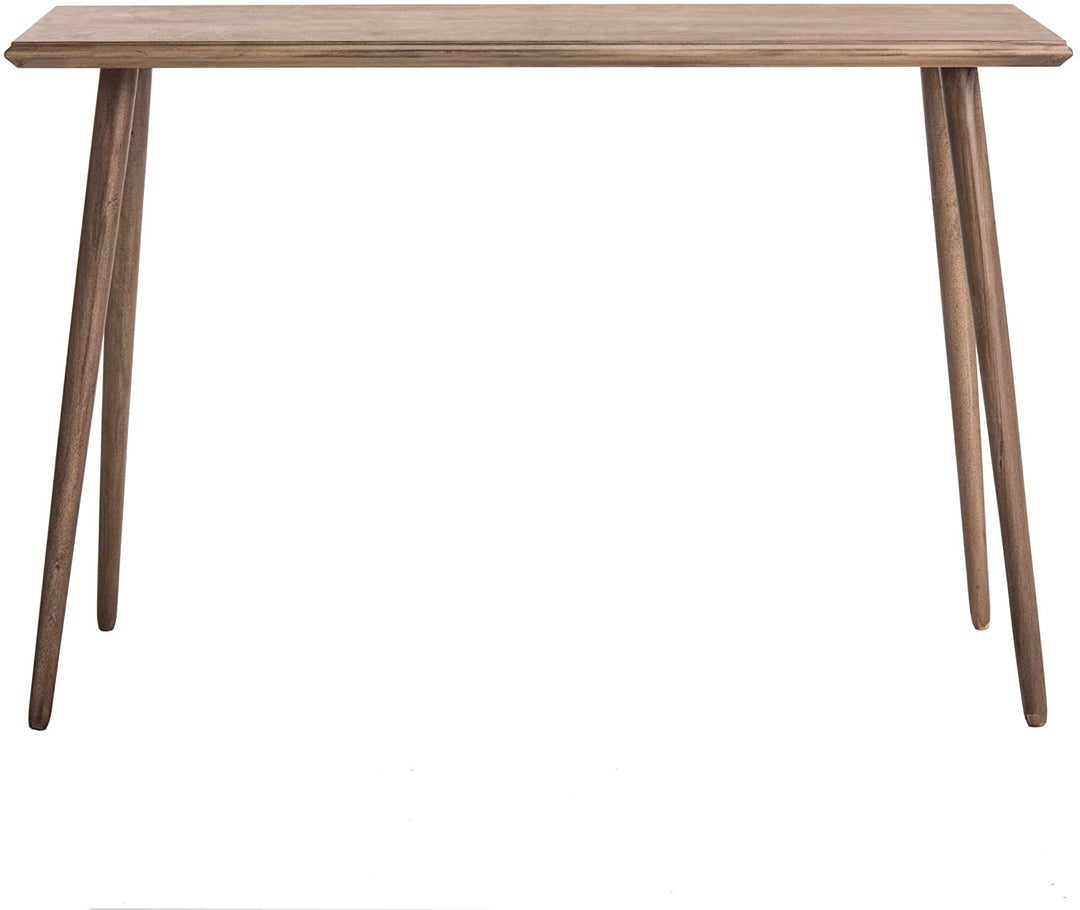 Chocolate Brown Console Table 47 3" X 15 8" 32" Casual Modern Contemporary Rectangle MDF Wood Painted