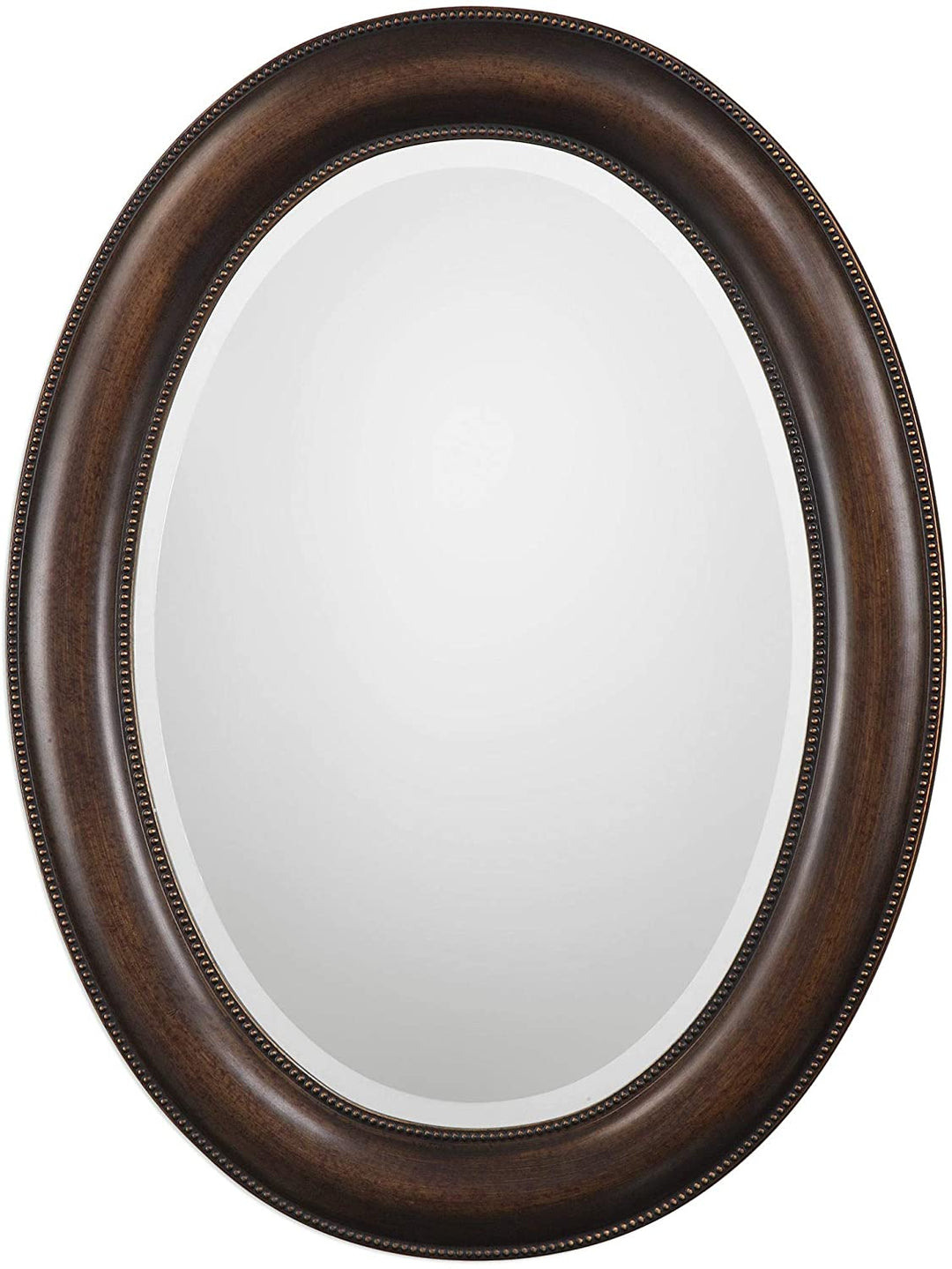 Oval Mirror Antique Silver 22 45x29 45x0 906 Transitional