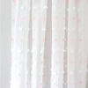 MISC Pom Sheer Blackout Window Curtain Grommet 2 Panels 52 Inch by 84 Pink Ikat French Country Polyester Lined