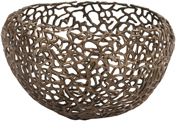 MISC Aluminum Bronze Nest Basket Brown