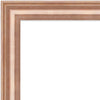 Unknown1 Rose Gold Full Length Framed Floor Leaner Mirror Outer Size 27 X 63 inch Modern Contemporary Shabby Chic Handmade Includes Hardware