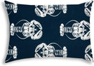 Unknown1 Navy Indoor/Outdoor Pillow Sewn Closure Color Tropical Modern Contemporary Polyester Water Resistant