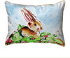 Rabbit Right Extra Large Pillow 20x24 Color Graphic Cabin Lodge Polyester