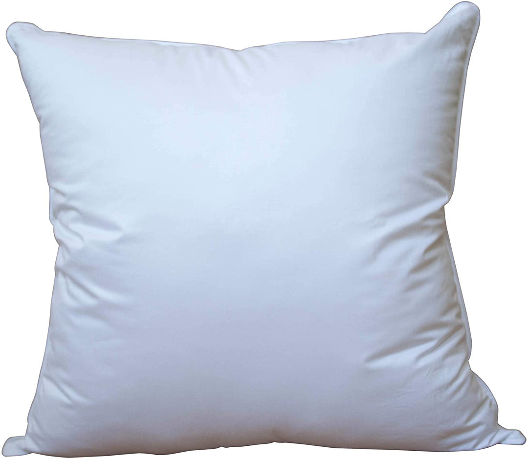 Euro Square Extra Firm Hypoallergenic Pillow White