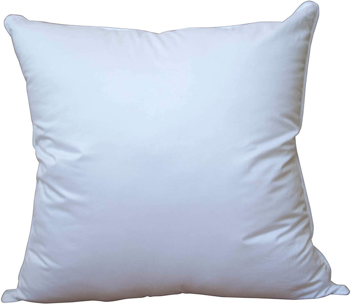 Euro Square Extra Firm Hypoallergenic Pillow White