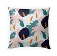 MISC Tropical Bliss Indoor|Outdoor Pillow by 18x18 Pink Floral Nautical Coastal Polyester Removable Cover