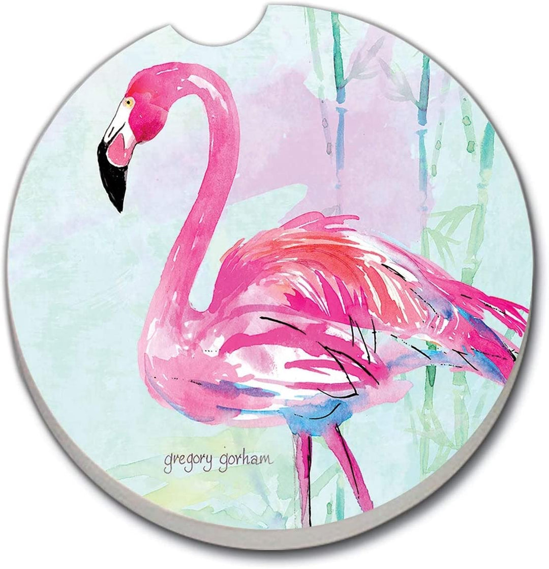 Car Coaster Flamingo Flair Set 2 2 5