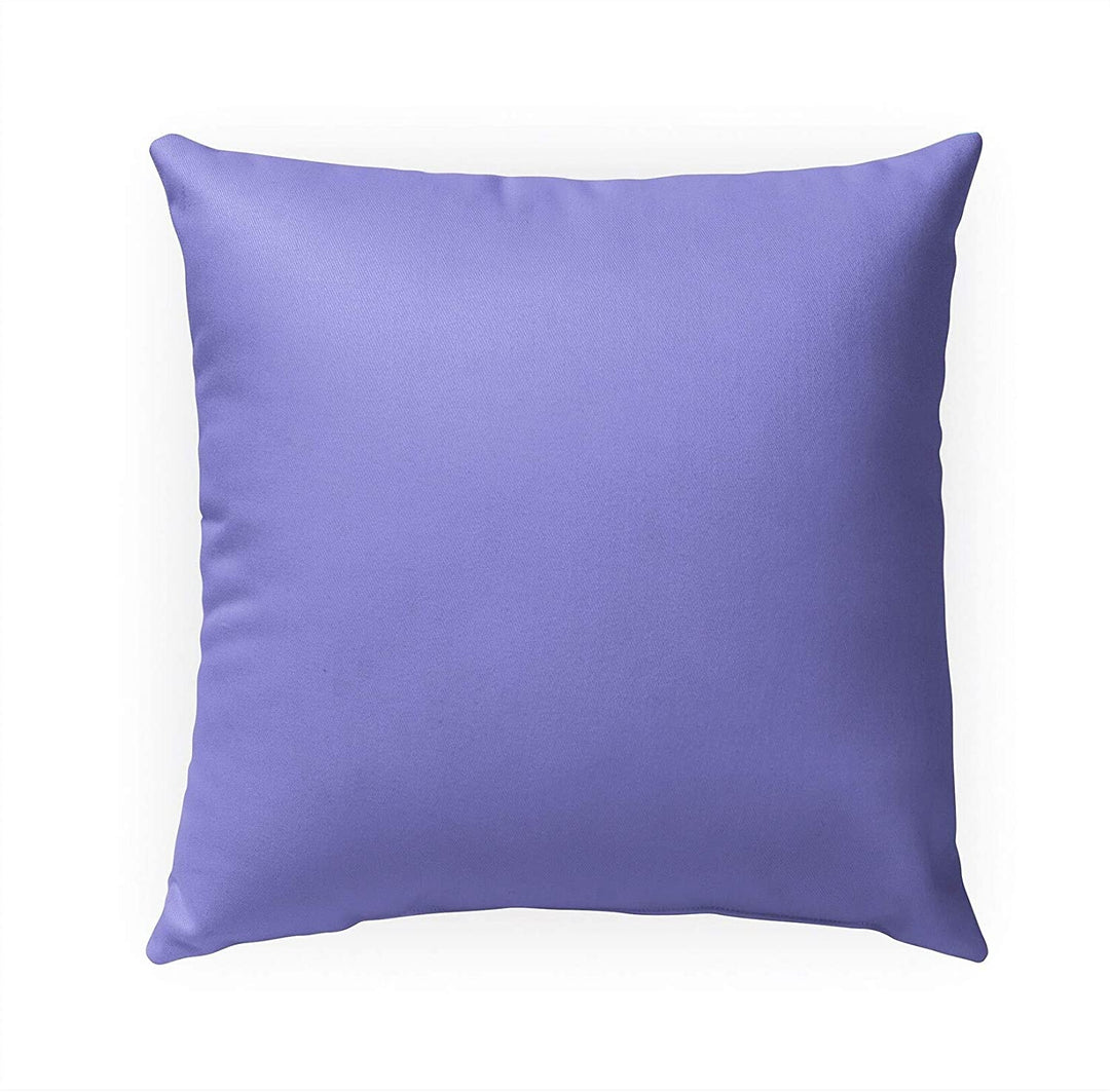 Purple Dream Indoor|Outdoor Pillow by 18x18 Purple Modern Contemporary Polyester Removable Cover