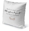 MISC Small As Mustard Seed Indoor|Outdoor Pillow by 18x18 Black Global Polyester Removable Cover