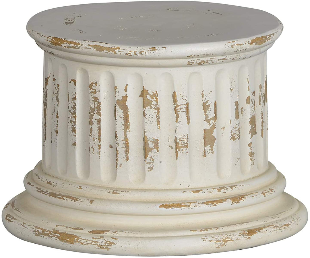 Lamp Pedestal 11 511 57 White Resin