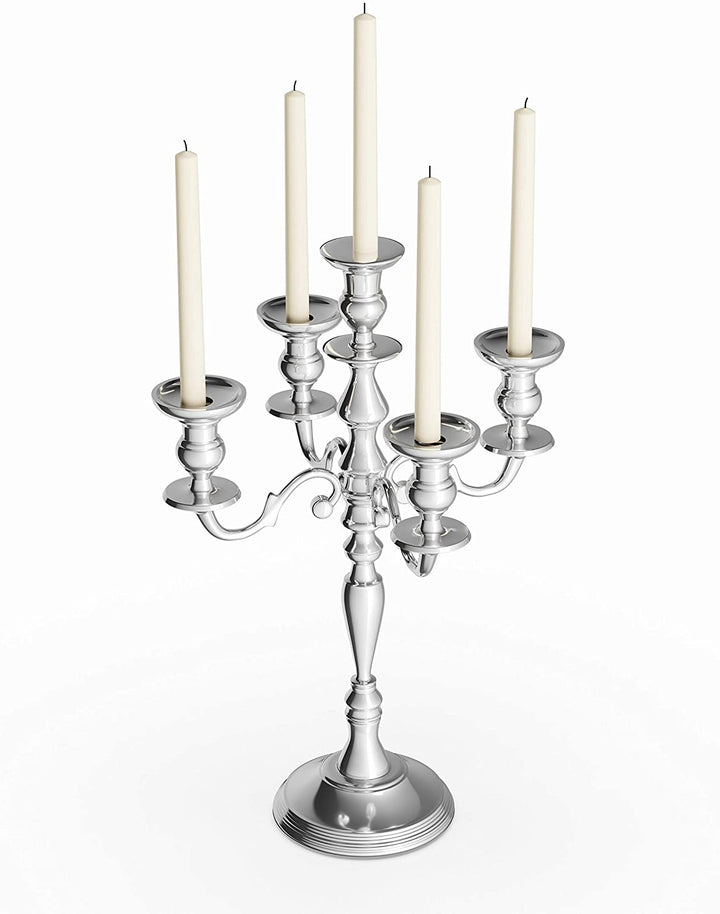 Aluminum 16 inches Wide X 24 inches High Candelabra