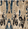 MISC Handmade Chenille Flatweave Ikat Rug (India) 2'8" X 4'6" Grey Bohemian Eclectic Latex Free